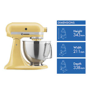 KitchenAid Artisan Tilt Head Stand Mixer Majestic Yellow