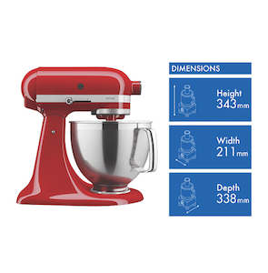 Kitchenaid Mixers Food Processors: KitchenAid Artisian Stand Mixer Empire Red