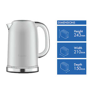 All Toasters Kettles: Breville the TempSet Kettle- Light Grey