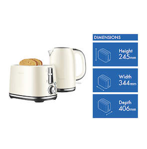 Breville Toasters Kettles: Breville The Brunch Set Cream