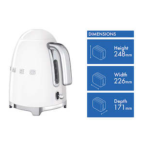 Smeg Kettle 50's Style White