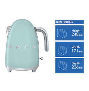 Smeg Kettle 50's Style Pastel Green