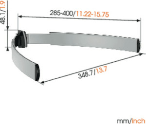 Tv Wall Mounts Stands: Vogels A/V Shelf to Suit Cable Channel 10