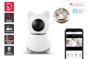 Cameras Home Security Monitoring Baby Monitors: Kogan SmarterHome(TM) Pan & Tilt Smart Baby Monitor Security Camera