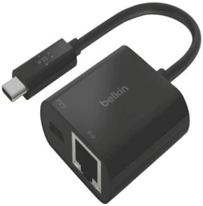 Belkin USB-C to Ethernet + Charge Adapter