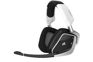 Gaming Headset: Corsair Void Elite RGB Wireless Gaming Headset (White)