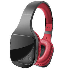 Headphones: Promate Nova NOVA.MRN Wireless Over-Ear HiFi Headphones - Maroon