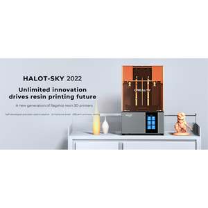 Printers: Creality Resin 3D Printer Halot-Sky 2022 6K Mono LCD Screen - 1-4s / Layer, Build Size 198 x 123 x 200 mm
