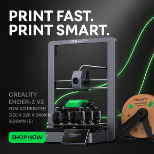 Printers: Creality Ender-3 V3 FDM 3D Printer Build Size 220 x 220 x 240 mm Max 600mm/S