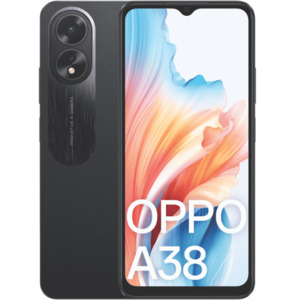Electronics Mobilephones Budgetfriendly: OPPO A38 128GB Glowing Black