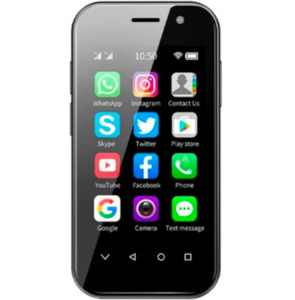 Electronics Mobilephones Budgetfriendly: Mini Mobile Phone 4G Smartphone, 3 Inch Smartphone Android 9, Dual SIM, Face Recognition, GPS, OTC,Google Play Unlocked Phone(Black) (3GB+64GB)