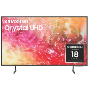 Electronics Smart Tvs 55 To 65: Samsung 50" DU7700 4K Crystal UHD Smart TV 24