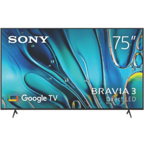 Electronics Smart Tvs 75 And Up: Sony 75" BRAVIA 3 4K HDR Google TV 24