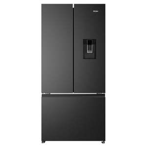 Haier 509L 500 Series French Door Refrigerator Non-plumbed water - Black