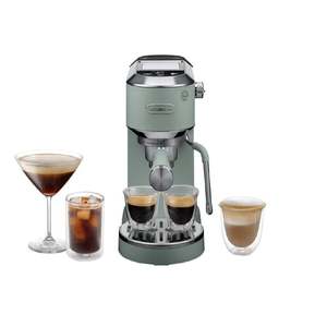 Delonghi Dedica Duo with Cold Brew Manual Coffee Machine Green