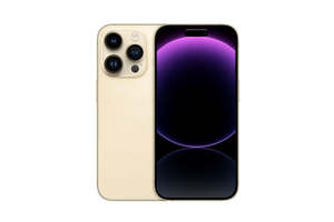 Electronics Mobilephones Refurbished: Apple iPhone 14 Pro (256GB, Gold) - Excellent Refurbished