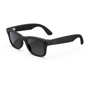 All Gaming: Ray-Ban | Meta Wayfarer Large Gen 2 AI Glasses (Matte Black/Polarised Gradient Graphite)