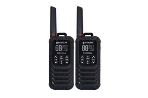 ECOXTALK EXG200 2-Watt IP67 Handheld UHF Radio Twin Pack (13km) [EXG200-2PK] EXG200-2PK