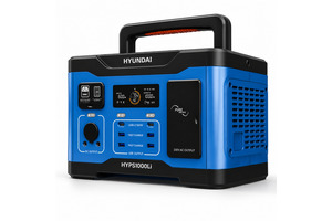 Hyundai 1000W Lithium Power Station - LiFePO4, Solar Input, 921Wh Backup & Outdoor Power