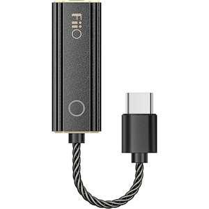 Gaming Console: FiiO KA1 USB-C to 3.5mm Ultra-Portable USB Audio DAC & Headphone Amplifier - Black - ES9281AC PRO DAC - Supports lossless audio - For Android, Samsung & USB-C iPhone