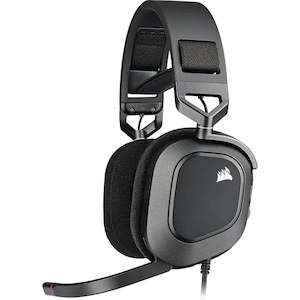 Gaming Console: Corsair HS80 RGB USB GAMING HEADSET - BLACK