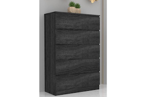 Bedroom Furniture: Tallboy - 5 Drawer Promo