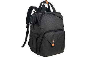 Baby: Baby Diaper Bag Backpack Large Capacity, Double Compartment, Stroller Straps, Waterproof