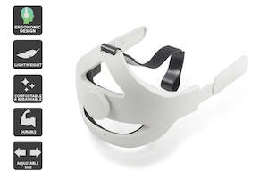 Gaming Consoles: Elite Adjustable Headband Strap for Oculus Meta Quest 2 VR