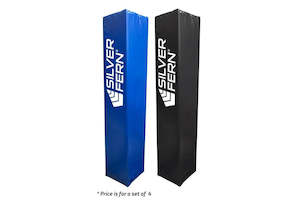 Accessories 1: Goal Post Pad Set - Senior (1800 x 350 x 350mm, Black)