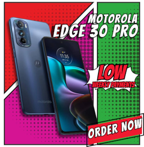 Other Android Phones: Motorola Edge 30 Pro Smartphone, 8/128 GB, Cosmos Blue