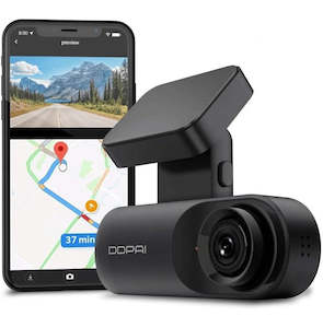 Security Cameras: DDPai N3 GPS Dash Cam Record 1600p / 3K - 30fps - Loop Recording - External SD Card upto 128GB