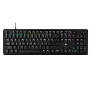 Gaming Keyboard: Corsair K70 RGB CORE Mechanical Gaming Keyboard - Black