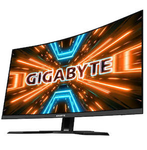 Gaming Monitors: Gigabyte M32QC 32" Curved QHD 165Hz 1ms VA KVM Gaming Monitor
