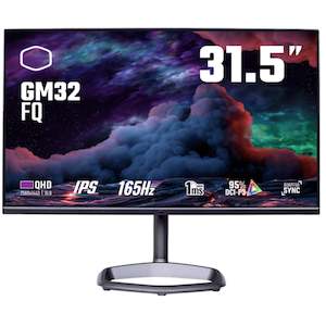 Gaming Monitors: Cooler Master GM32FQ 32" QHD 165Hz Gaming Monitor