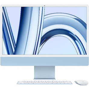 Apple iMac 24" 4.5K Retina Display with Apple M3 Chip - Blue