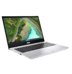 Asus: ASUS Chromebook CX1 Laptop, 15.6-inch, Chrome OS, Intel Celeron N5100 Processor, 64GB SSD, 8GB RAM, Intel UHD Graphics Graphics, Silver, CX1500CKA-EJ0076