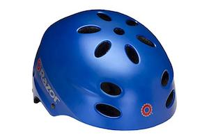 Electronic Scooters: Razor Youth Helmet - Satin Blue