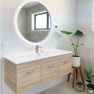 Bathroom Inspiration: KitKat White Mosaic