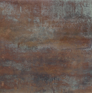 Industrial Tiles: Metallic Ochre 600x600
