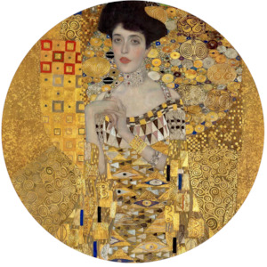 Adele Bloch-Bauer I Circle Wallpaper
