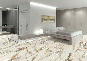 Wall Tiles: ML Calacatta Gold Satin 60x60