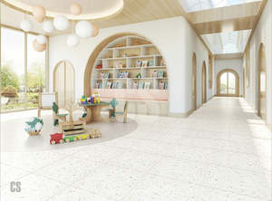 Antique Bianco Satin Mix 60x60