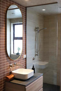 Wall Tiles: Pasture Brick Matt Mosaic