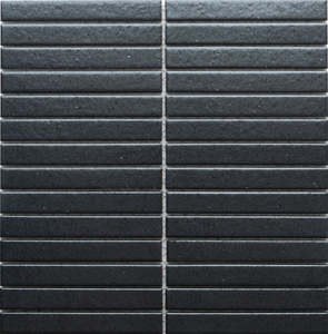 Kayoborder Charcoal Matt Finger Mosaic
