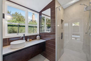 Wall Tiles: Kayoborder Burgundy Gloss Mosaic