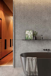 Arctic Tundra Herringbone Mosaic