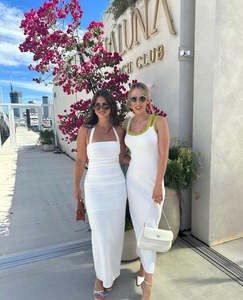 Midi Dresses: Lioness - 1999 Maxi Dress Porcelain