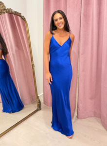 Bec and Bridge - Sol Tie Maxi Dress in Mediterranean Blue