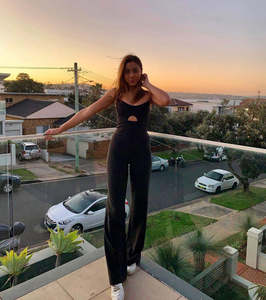 Jumpsuits: Nookie - Diamond Jumpsuit Black