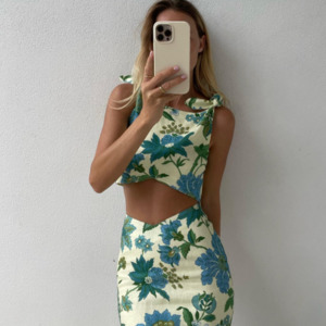 Sets: Sir The Label - Alexandre Knot Top & Midi Skirt Set